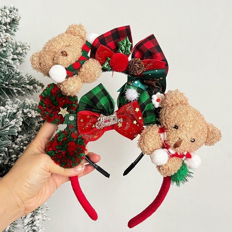Reindeer Antlers Headband - .1pc トナカイの角のヘッドバンド クリスマスやイースターパーティーのヘッドバンド 鹿の角のヘッドバンド ベル付き かわいいトナカイの耳のヘッドバンド