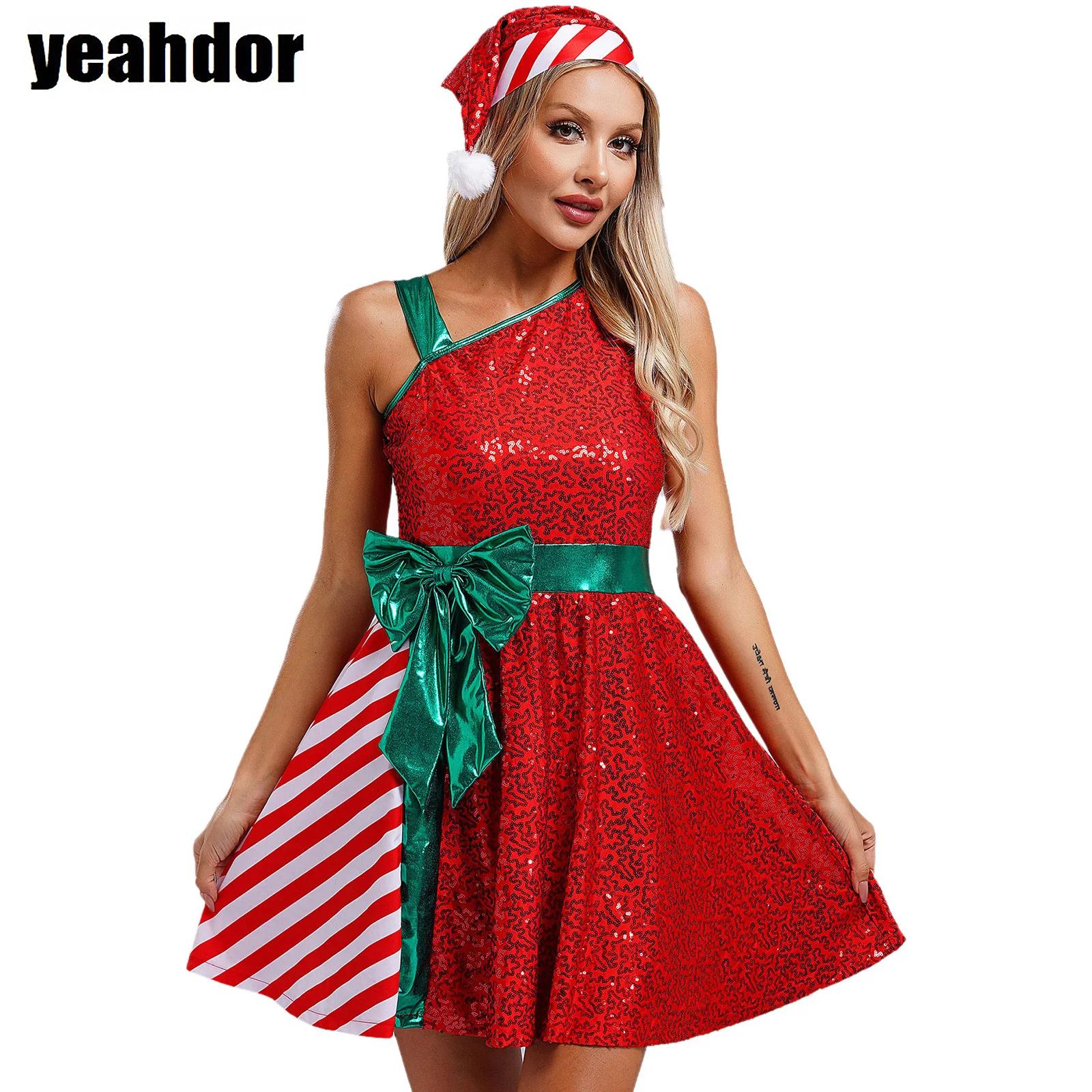 Elf Costume Christmas - クリスマス サンタクロース ドレス エルフ コスチューム ノースリーブ