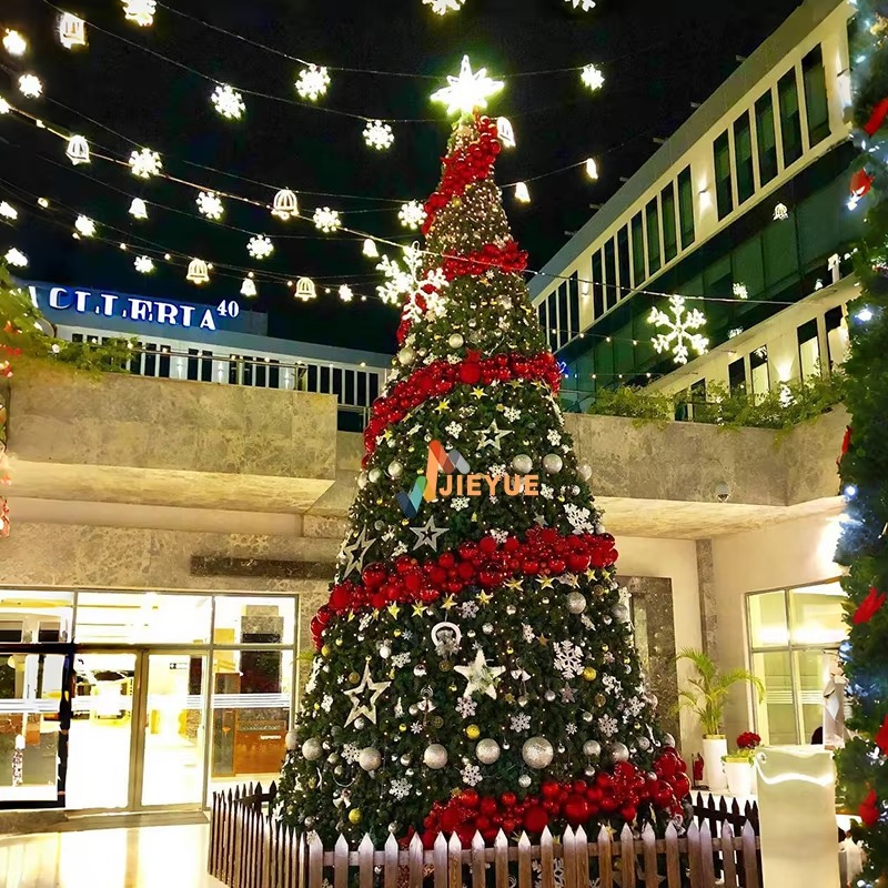 Christmas Tree Artificial - 高品質巨大装飾屋外人工クリスマスツリー 5M 50M 商業用アートクリスマスライト 屋外使用に人気