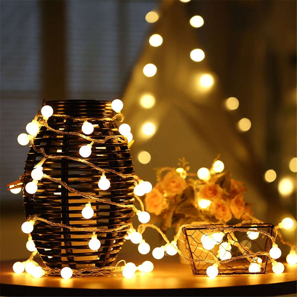 3-10M ソーラー/USB/バッテリー式ストリングライト、 - Christmas Lights Outdoor のレビューと価格