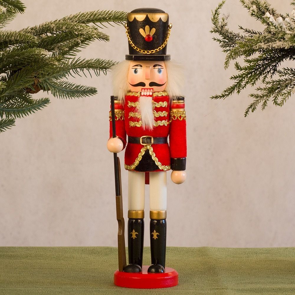 お祭りギフト ヴィンテージ クリスマス ナッツクラッカー 塗 - Nutcracker Figurine のレビューと価格