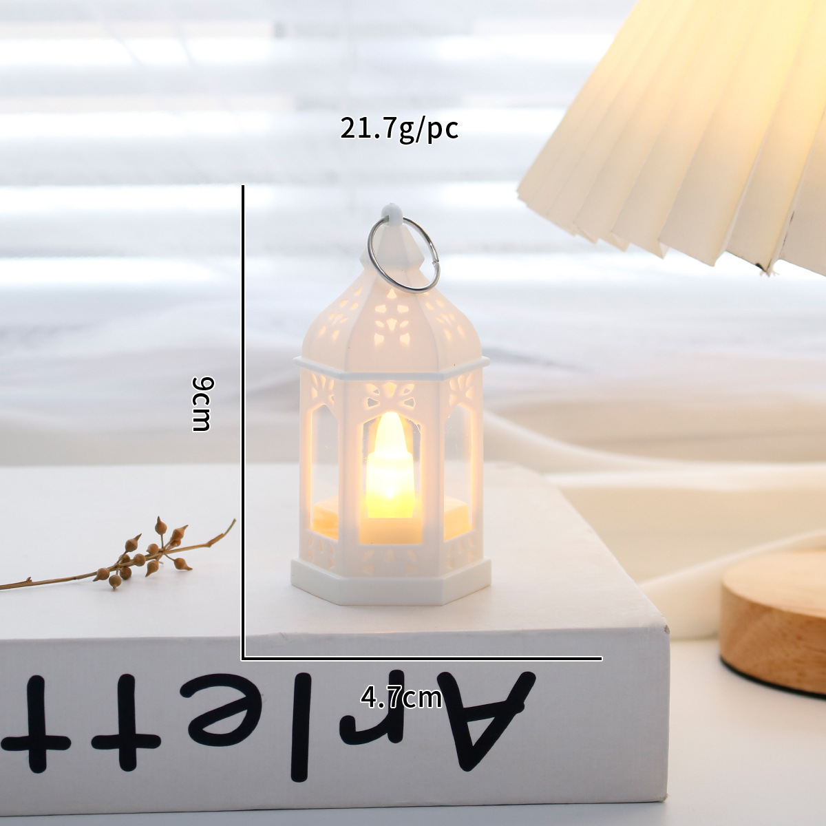 ミニクリエイティブ雰囲気ライトクリスマスレトロ電子キャンドル - Holiday Candle Set のレビューと価格