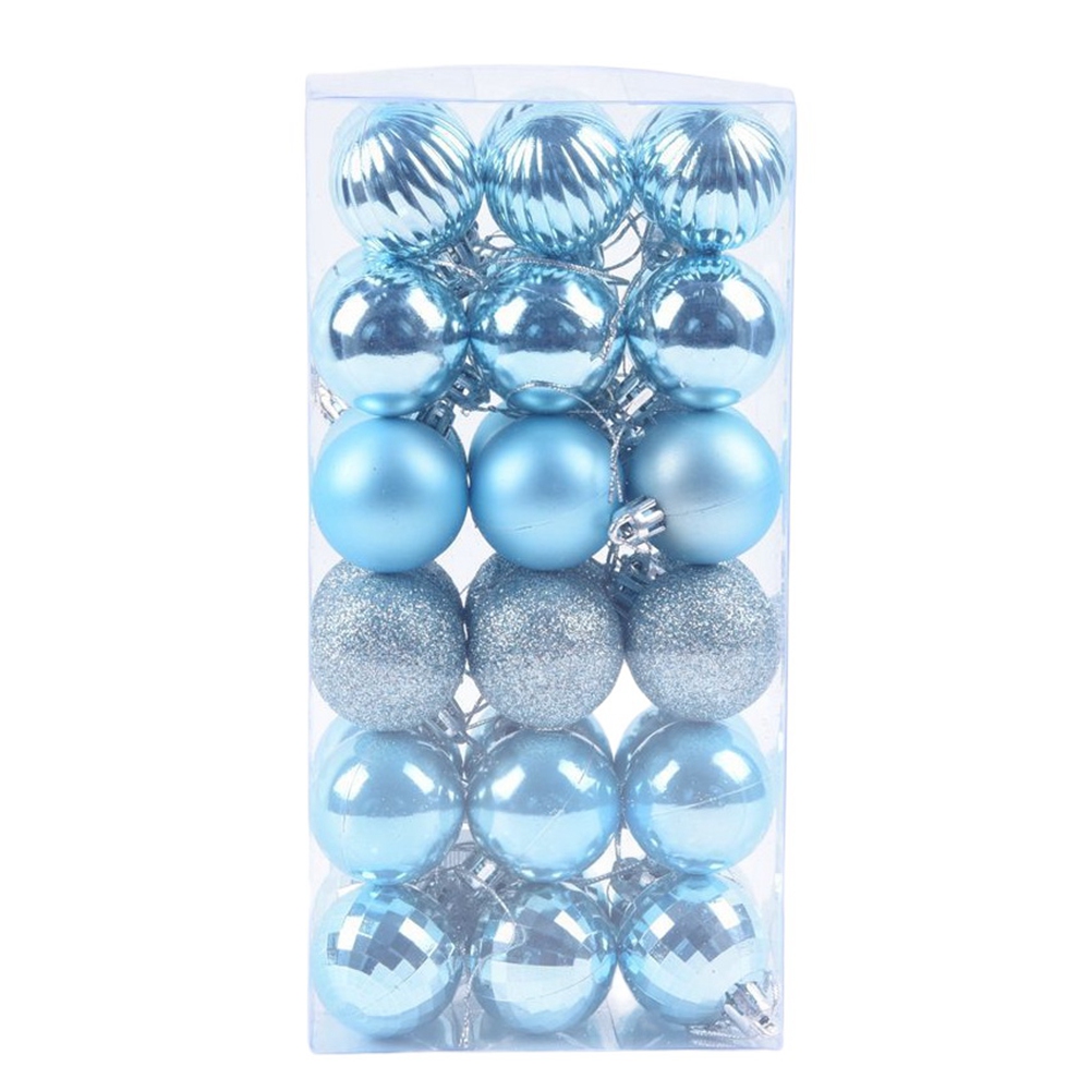 飛散防止クリスマスツリーオーナメントセット、新しいデコレーシ - Ornament Ball Set のレビューと価格