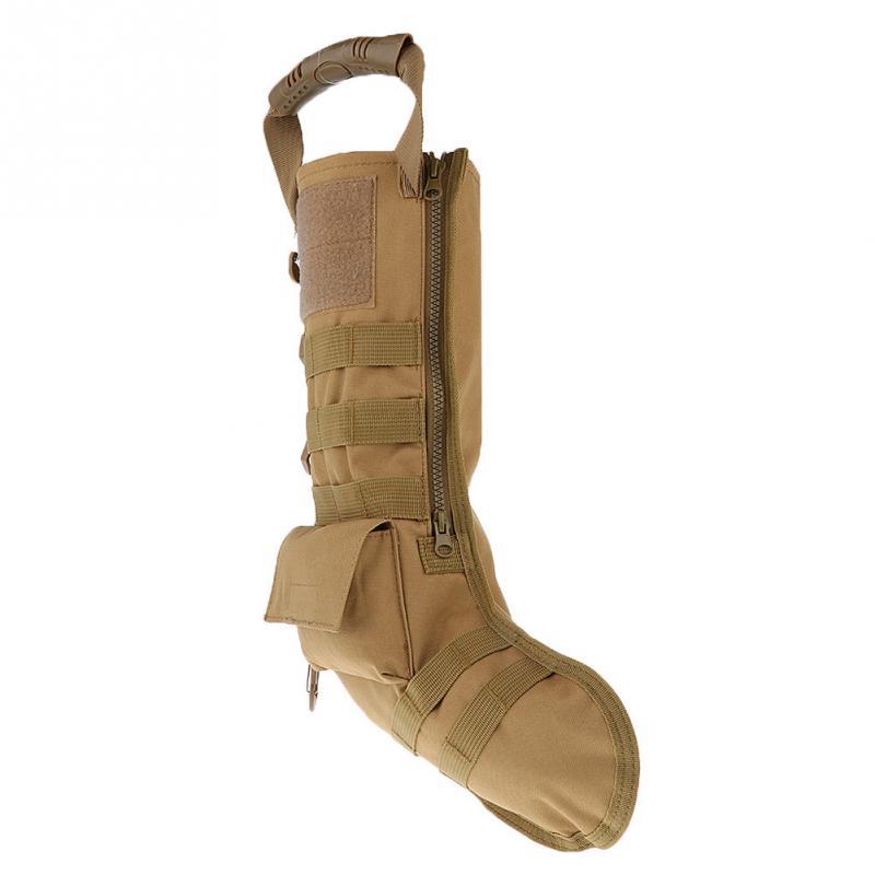 クリスマスソックス型MOLLEアクセサリーポーチ屋外ポータブ - Christmas Stocking Hanging のレビューと価格