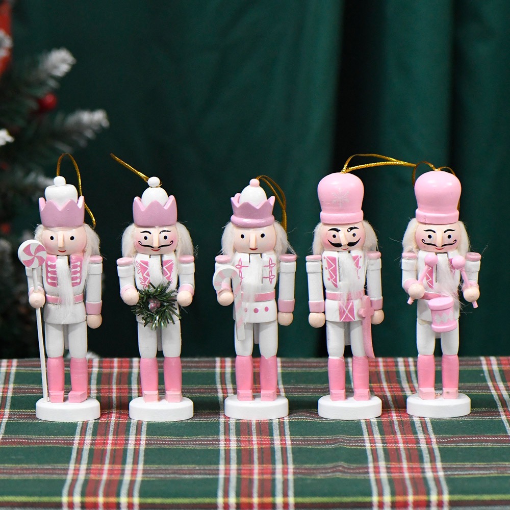 5個入り マカロンパウダー クリスマス ナッツクラッカー ヴ - Nutcracker Figurine のレビューと価格