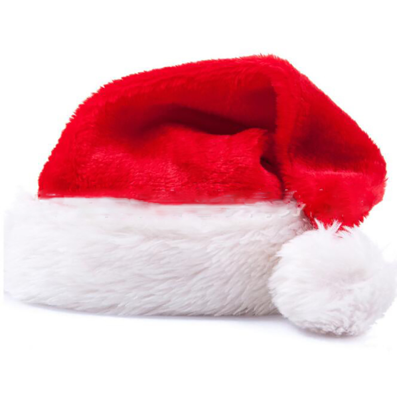 クリスマスシリーズぬいぐるみ帽子、サンタクロースの赤い帽子、 - Santa Hat Plush のレビューと価格