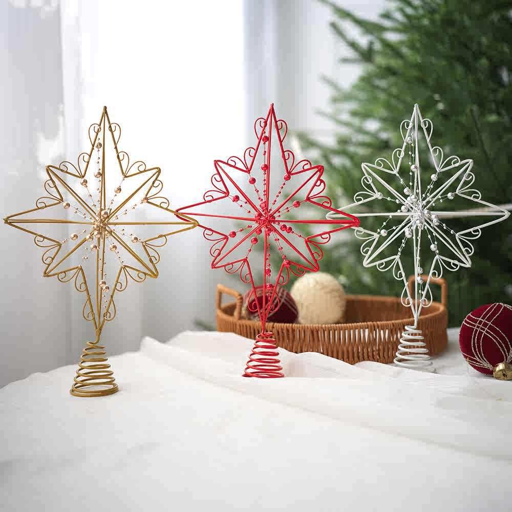 12.6 インチクリエイティブ Led ライトグリッタークリ - Star Tree Topper のレビューと価格