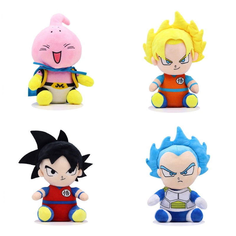 ドラゴンボール超サイヤ人漫画かわいいぬいぐるみ個性的な2D人 - Ornament Ball Set のレビューと価格