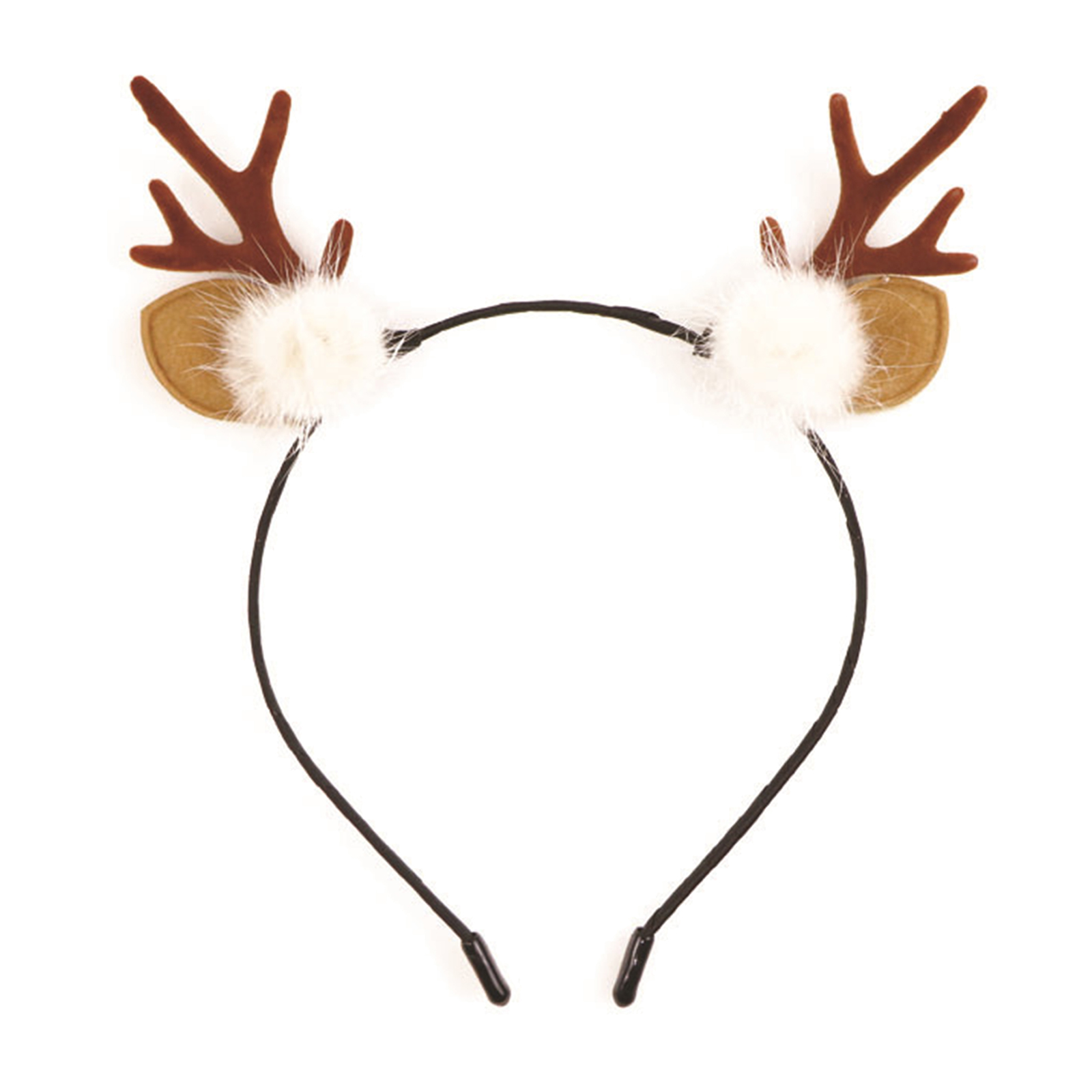 トナカイの角 鹿の耳 ヘッドバンド ハロウィンパーティー用  - Reindeer Antlers Headband のレビューと価格