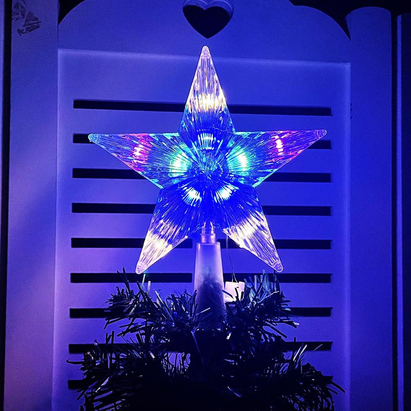 15/19/23 センチメートルクリスマスツリートップスター - Star Tree Topper のレビューと価格