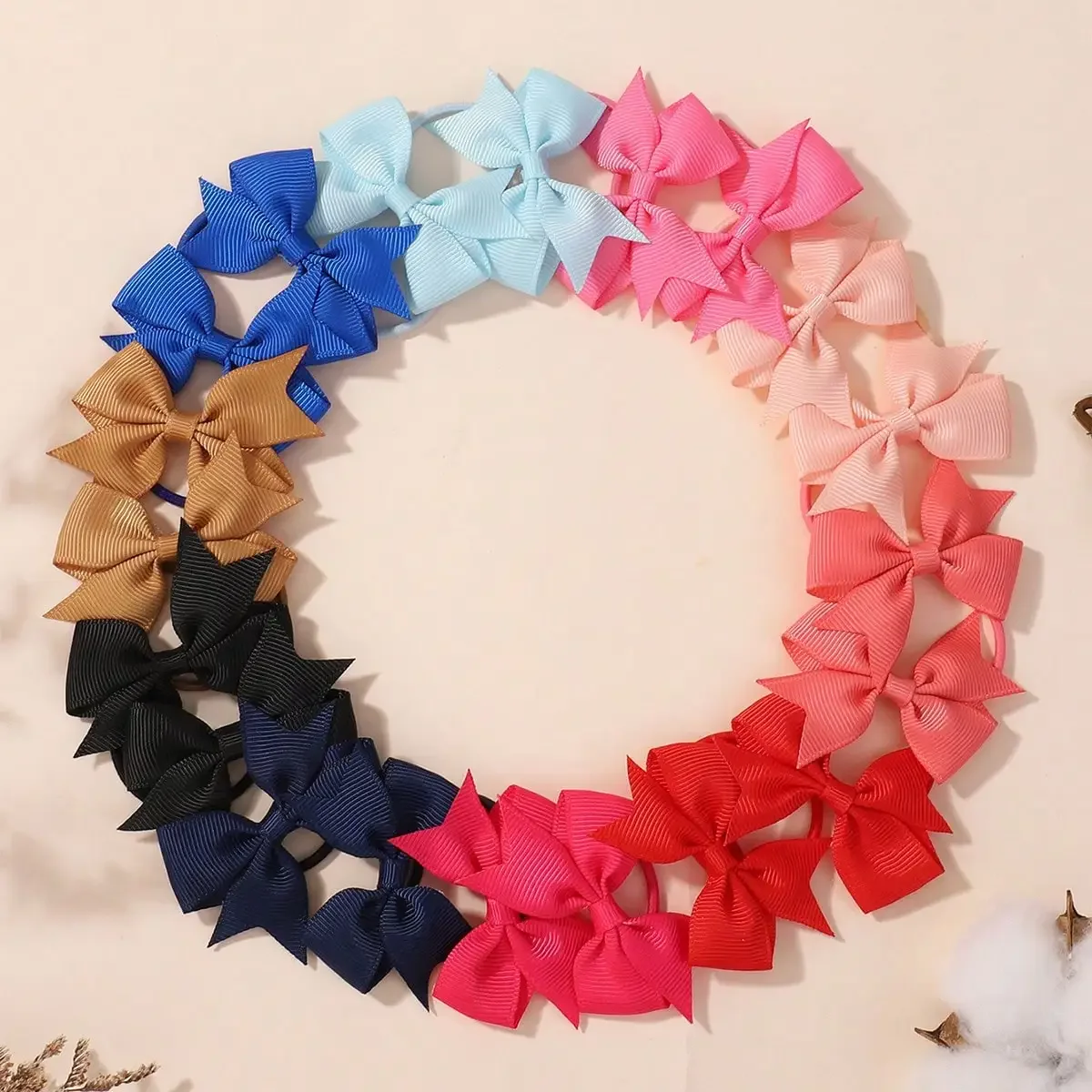 20 ピース/セット 2.1 インチ素敵なちょう結びヘアバン - Ribbon Bow Gift のレビューと価格