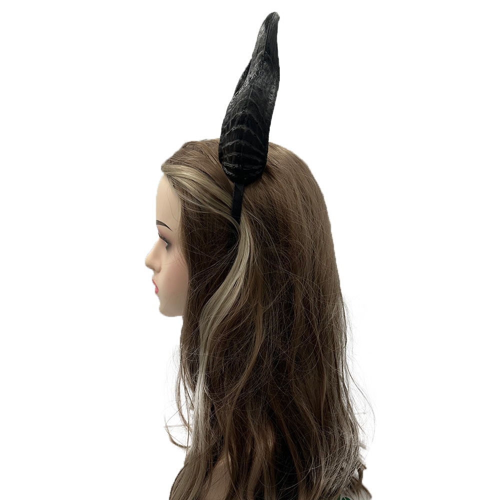 悪魔ホーンヘアバンドコスプレ帽子ゴシック頭飾り動物羊悪魔ホー - Reindeer Antlers Headband のレビューと価格