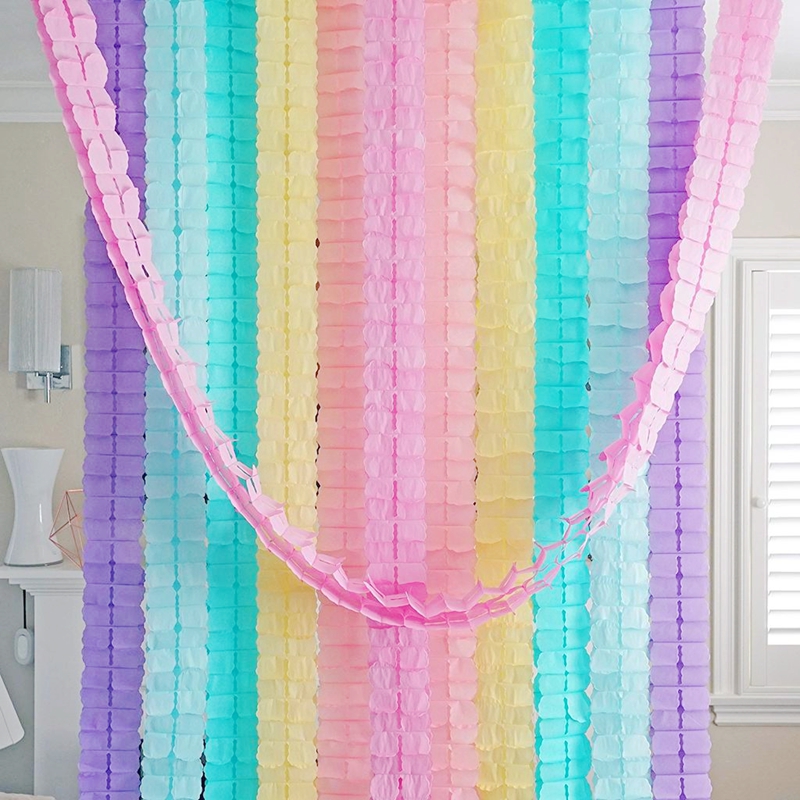 1 個 3 メートル四葉のクローバー紙ティンセルガーランドベ - Tinsel Garland Decoration のレビューと価格