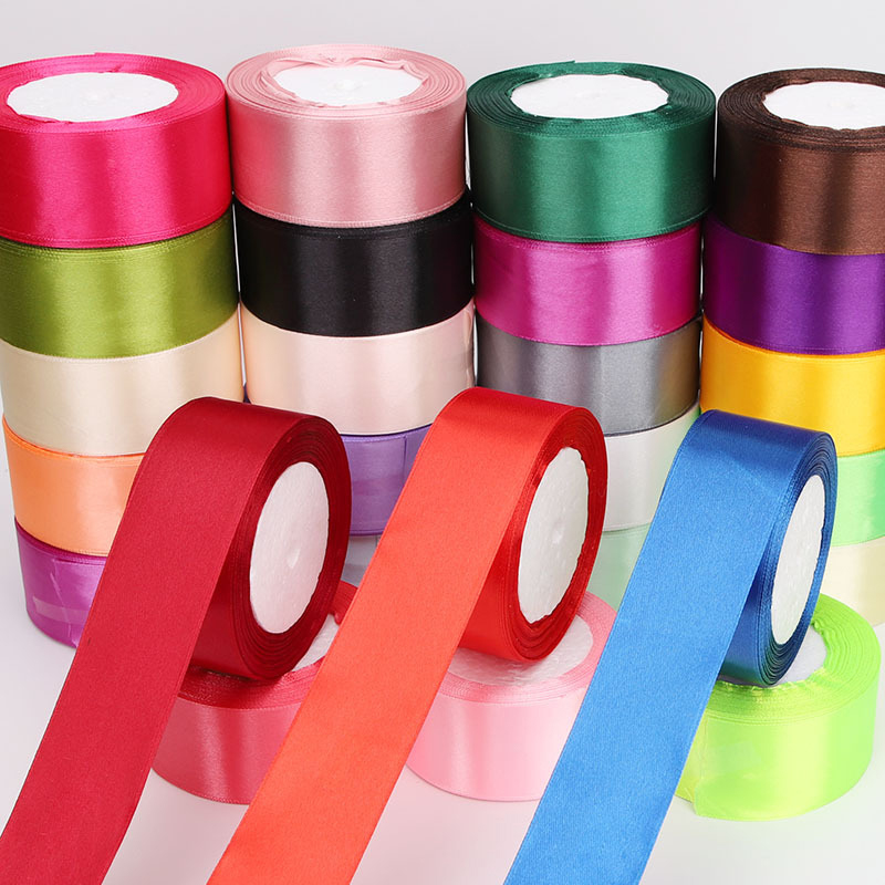 1 ロールサテンリボン 4 センチメートル 25 ヤードギフ - Ribbon Bow Gift のレビューと価格