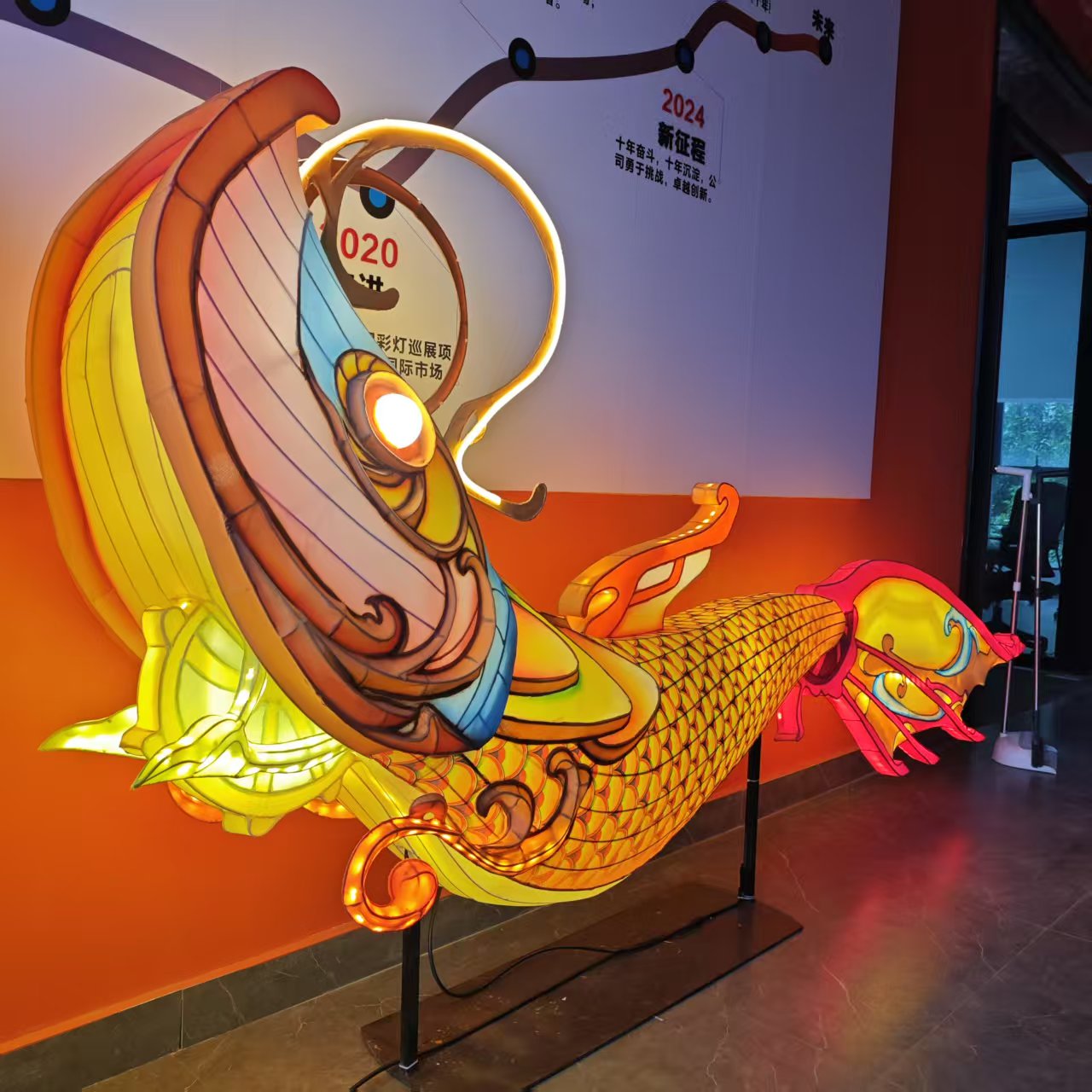 大型伝統的な中国の動物ランタン、屋内/屋外用LEDライト、ク - Christmas Lights Outdoor のレビューと価格