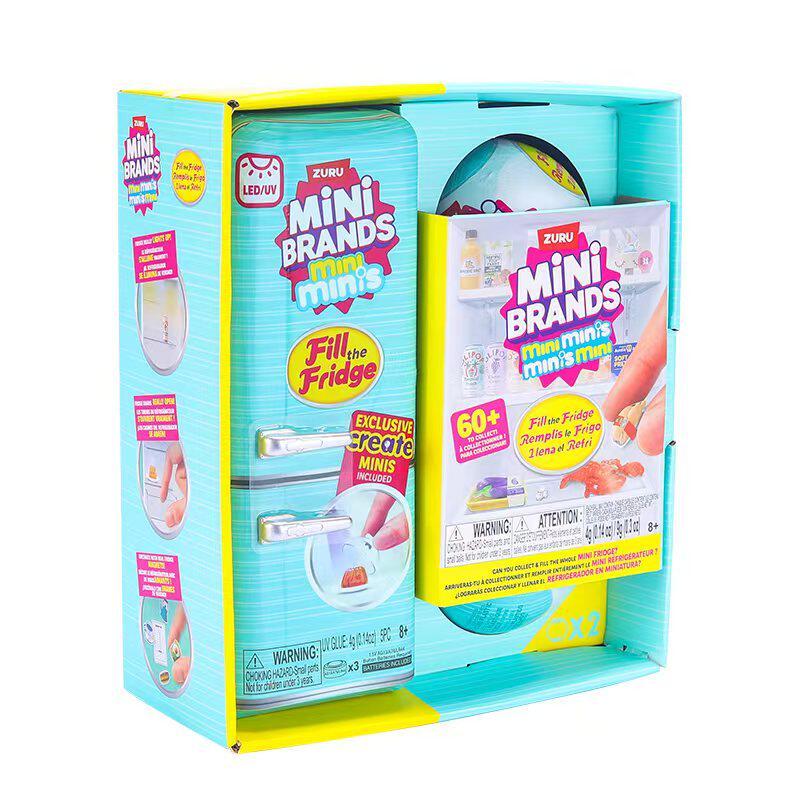 ZURU MINI BRANDS リアルなミニチュア冷蔵庫フ - Ornament Ball Set のレビューと価格