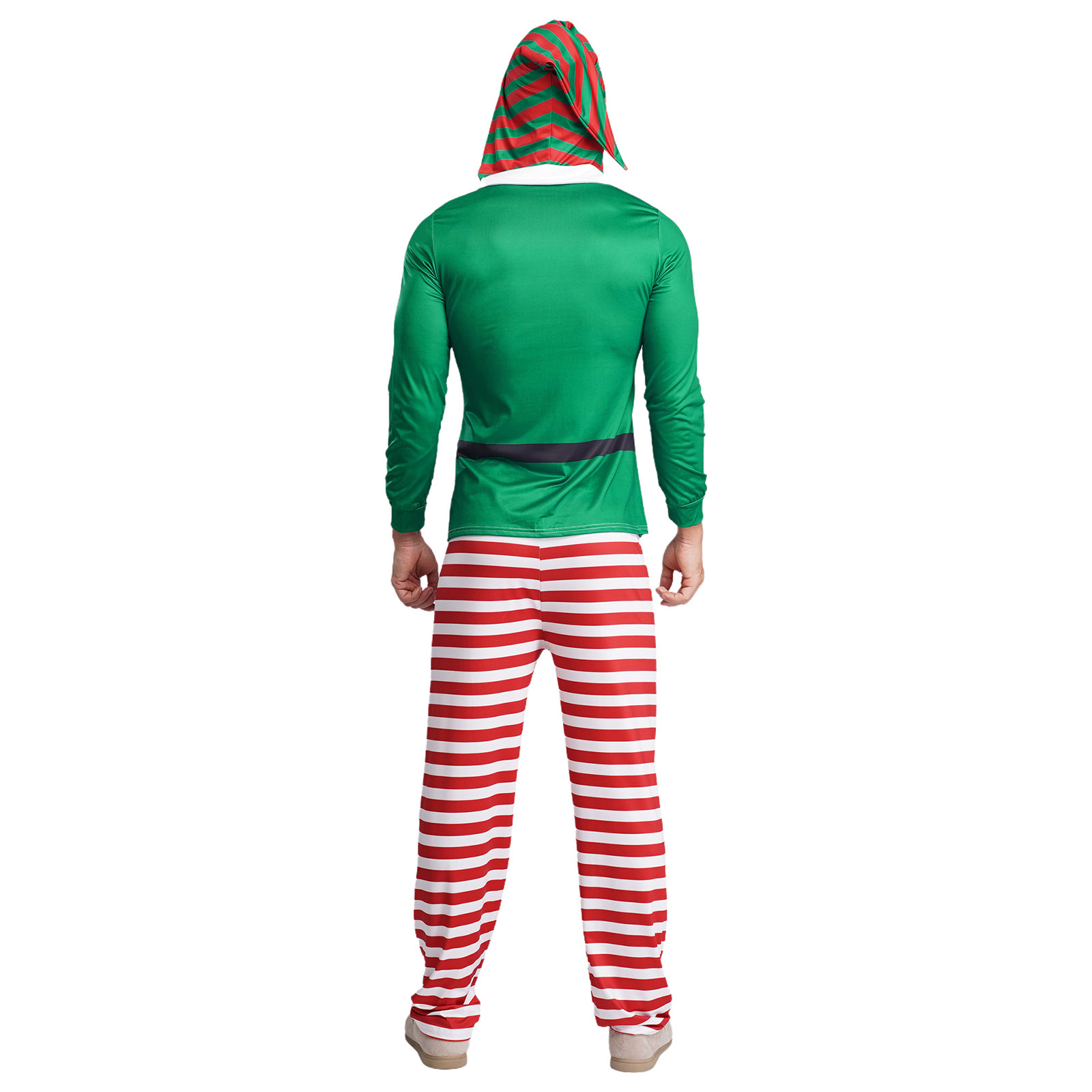 メンズ クリスマス エルフ パジャマ パーティー コスプレ  - Elf Costume Christmas のレビューと価格