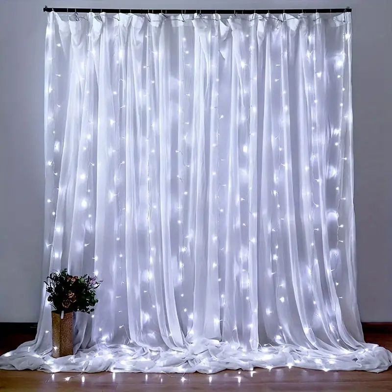 USB LED カーテンライト ウェディングパーティー フェ - Led Fairy String Lights のレビューと価格