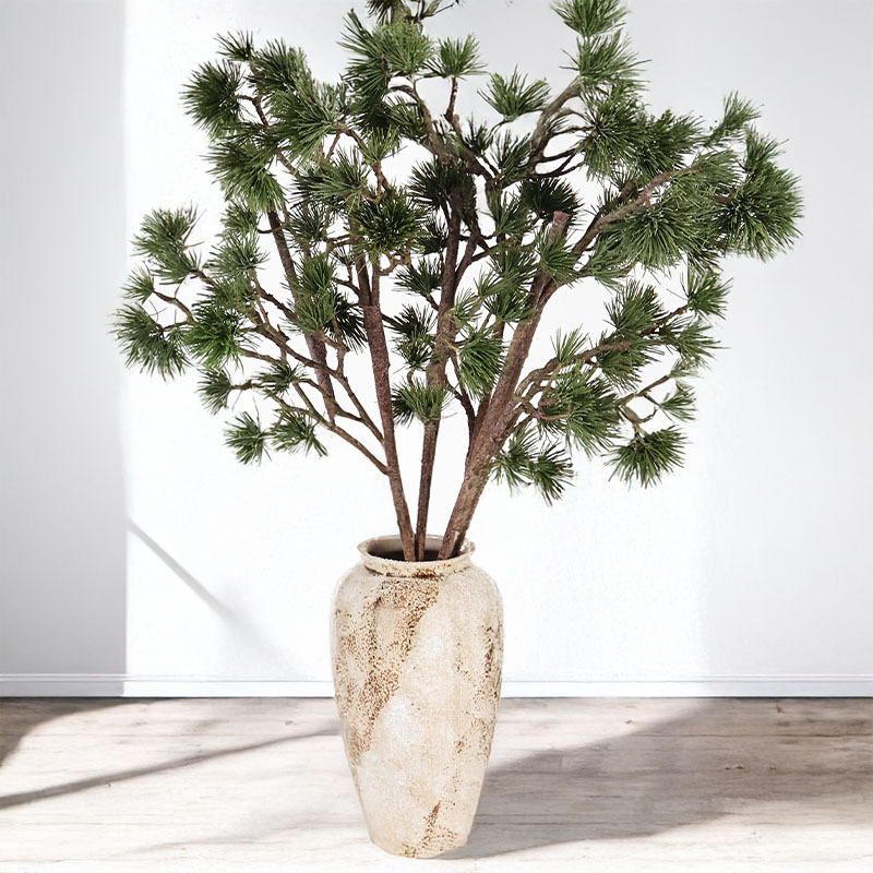 90CM人工ウェルカムパイン中国風ホームデコレーション植物松 - Christmas Tree Artificial のレビューと価格