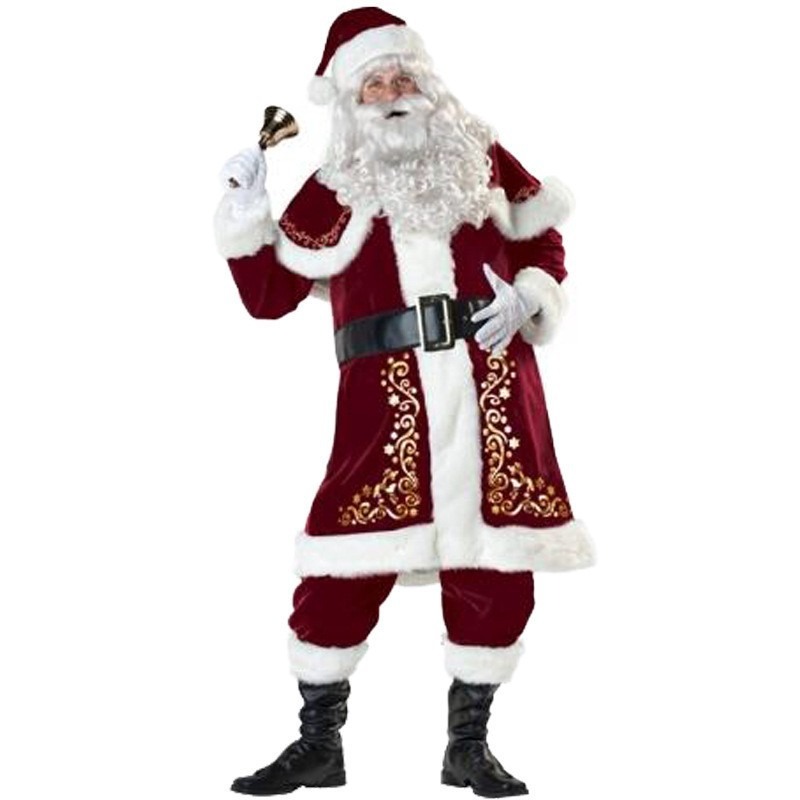 サンタクロースコスチューム 男女兼用 クリスマス エルフ ド - Elf Costume Christmas のレビューと価格