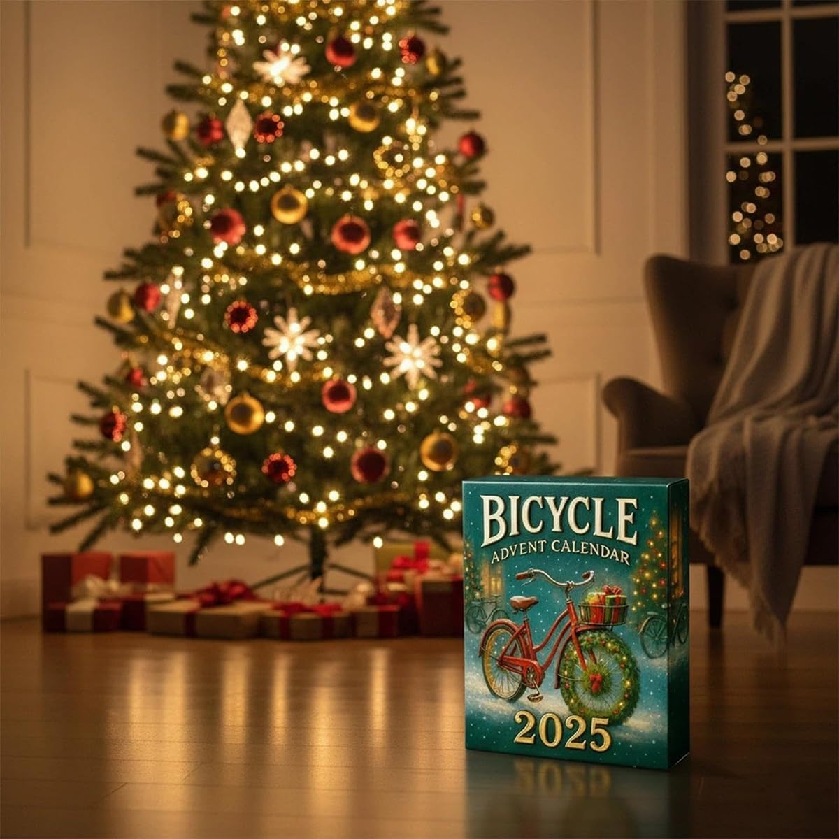 2025年 自転車をテーマにしたクリスマスアドベントカレンダ - Advent Calendar Gift のレビューと価格