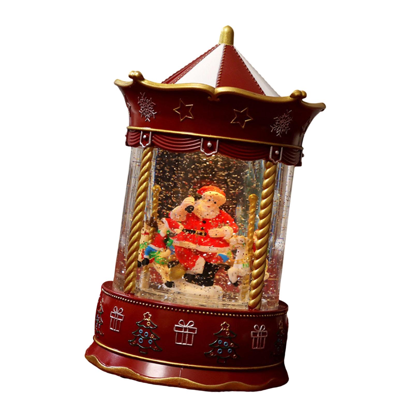 クリスマスミュージカルスノーグローブ クリスマスデコレーショ - Snow Globe Musical のレビューと価格