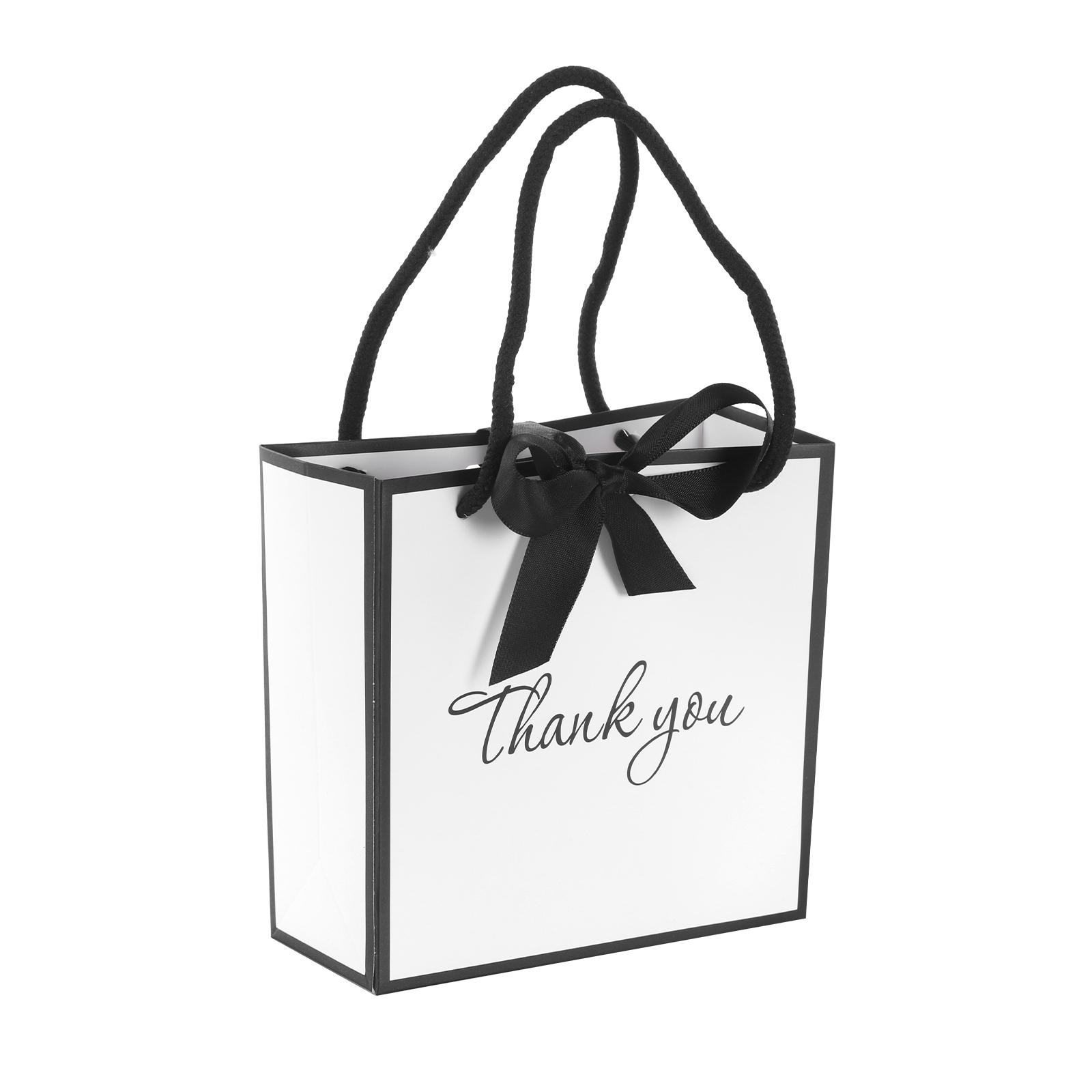 50個入り サンキューギフトバッグ ハンドルとリボン付き 多 - Ribbon Bow Gift のレビューと価格