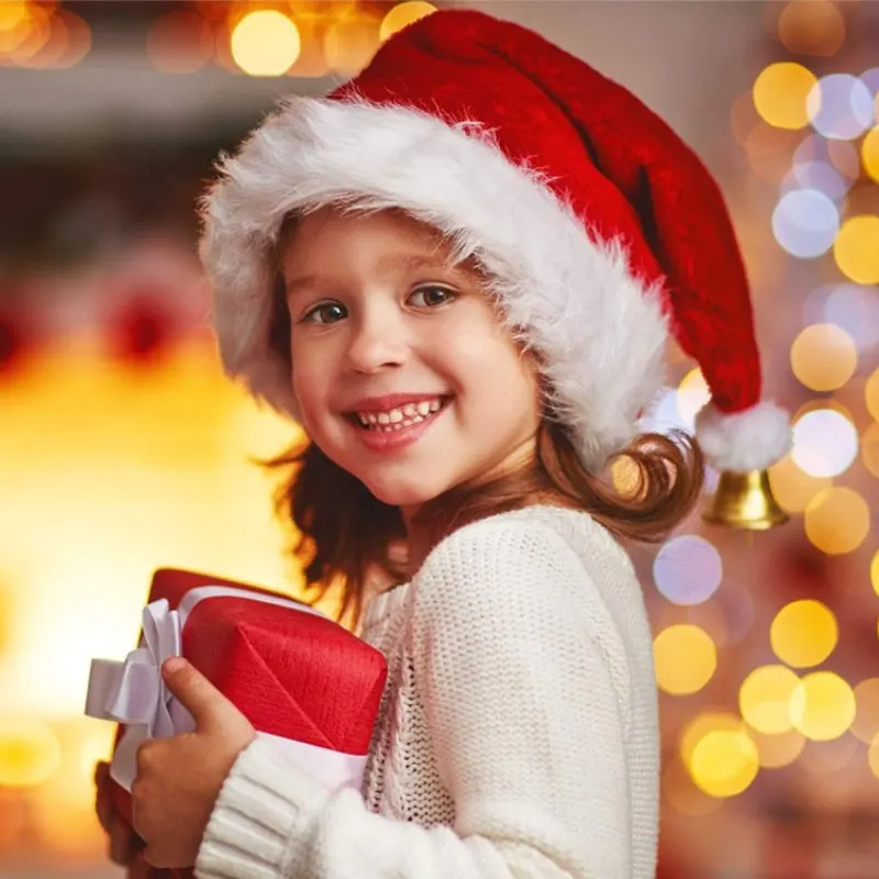 クリスマスサンタ帽子　クリスマス　ロングプラッシュ　ホリデー - Santa Hat Plush のレビューと価格