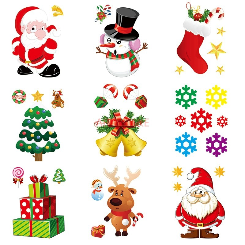 1 個取り外し可能なクリスマス静電ステッカーウィンドウステッ - Snowflake Window Decal のレビューと価格
