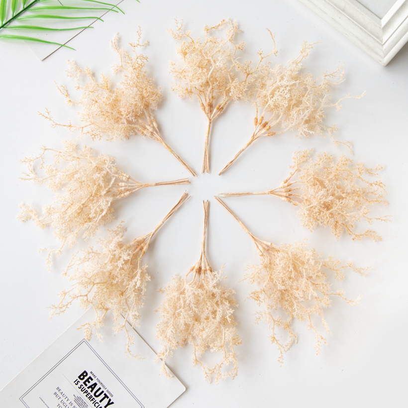 6つの人工植物,金色のフレーク,偽の枝,クリスマスツリー,ア - Christmas Wreath Fake のレビューと価格