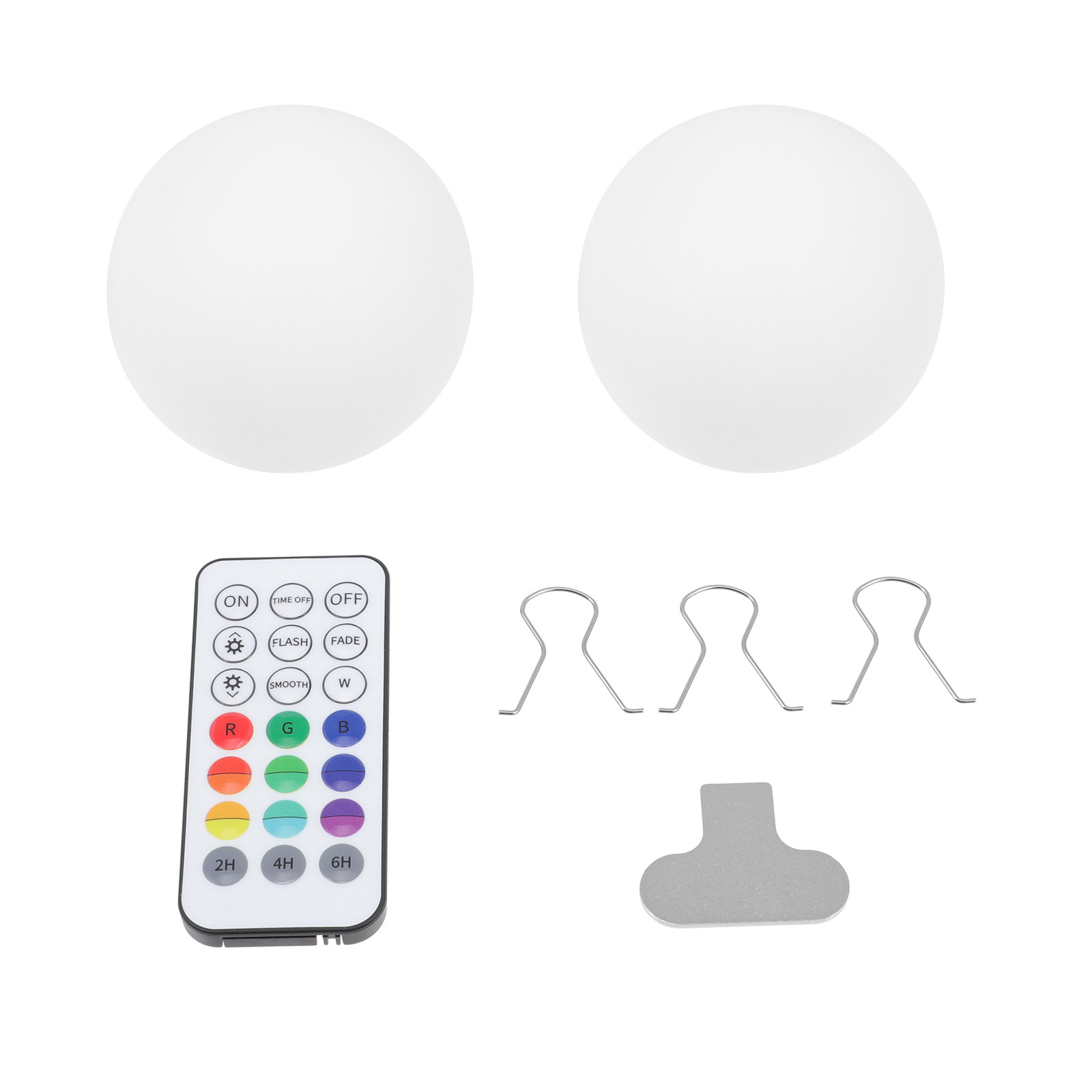 2個入り 精巧な丸型LEDライト 多色 屋外フローティングラ - Christmas Lights Outdoor のレビューと価格