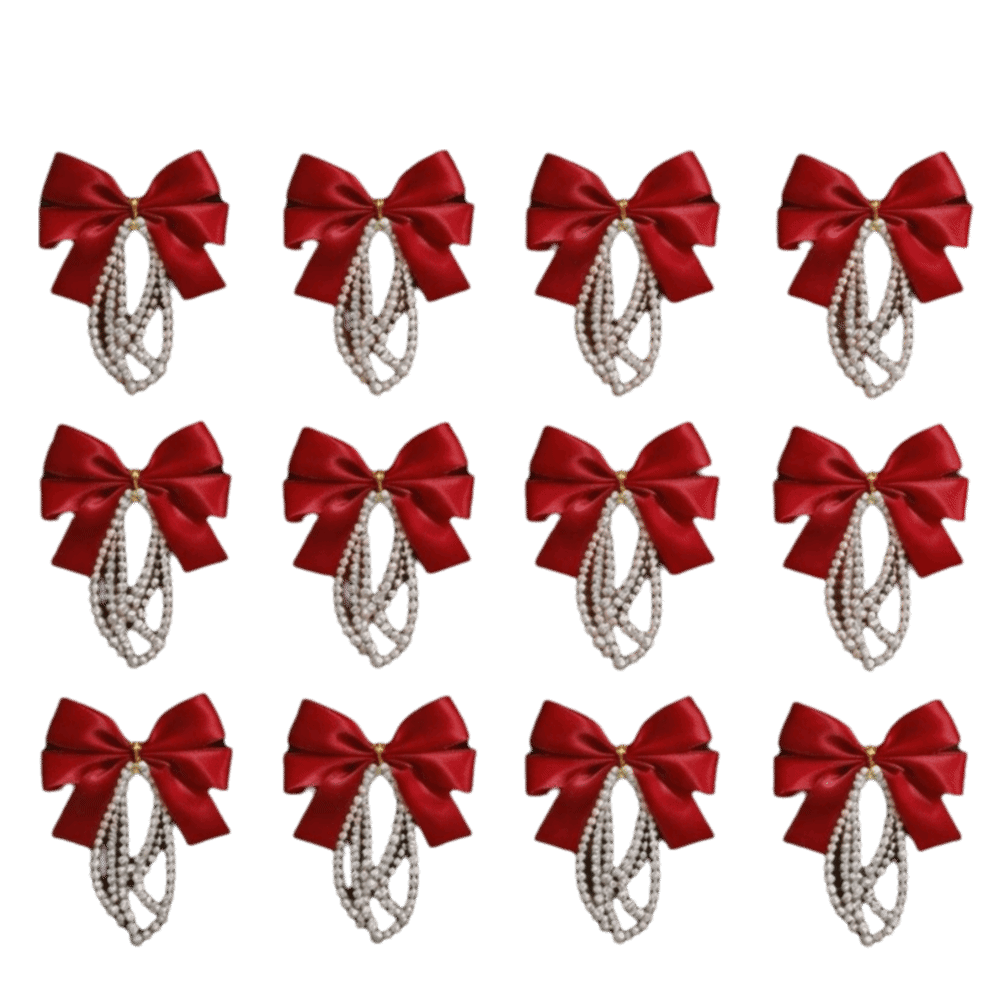 12個セット クリスマスツリー用リボン ゴールドツイストタイ - Gift Box Wrap Set のレビューと価格