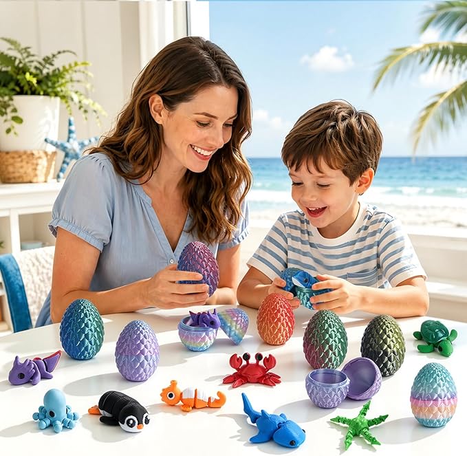 24個入り 3Dプリント サプライズエッグ ブラインドボック - Advent Calendar Gift のレビューと価格